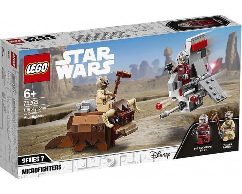 LEGO Star Wars T-16 Skyhopper kontra mikromyśliwce Bantha (75265)