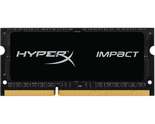 HyperX Impact, SODIMM, DDR3L, 16 GB, 1600 MHz, CL9 (HX316LS9IBK2/16)