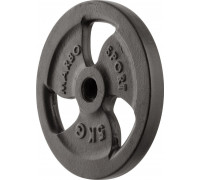 Marbo Sport Standard tri grip discs 5 kg MW-O5-kier -
