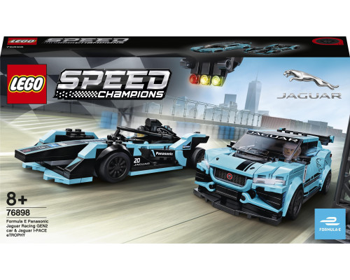 LEGO Speed Champions Formula E Panasonic Jaguar Racing GEN2 car i Jaguar I-PACE Etrophy (76898)