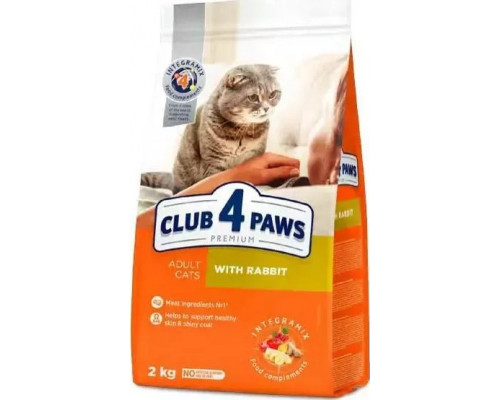 Club 4 Paws CAT 2kg EX KRÓLIK