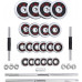 HMS Divu maināmu svaru komplekts 2x25 KG (STC50)  
