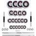 HMS Divu maināmu svaru komplekts 2x25 KG (STC50)  
