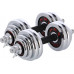 HMS ‎Dumbbells STC30 chrome plated 2 x 15 kg