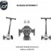 Scoot and Ride Highwaykick 3 Blueberry (96356)