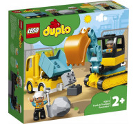 LEGO Duplo Ciężarówka i koparka gąsienicowa (10931)