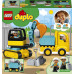 LEGO Duplo Ciężarówka i koparka gąsienicowa (10931)