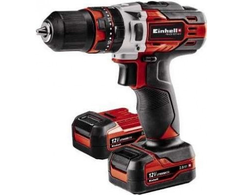 Einhell Einhell cordless hammer TE-CD 12/1 Li-i, 12V (red / black, 2x Li-ion battery 2,0Ah)