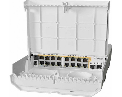 Switch MikroTik netPower 16P (CRS318-16P-2S+OUT)