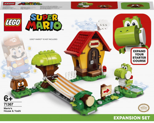 LEGO Super Mario Yoshi i dom Mario - zestaw rozszerzający (71367)