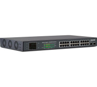 Switch InLine InLine PoE+ Gigabit Network Switch 24 Portowy, 1GBit/s, 2x SFP, 48,26cm (19