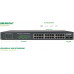Switch InLine InLine PoE+ Gigabit Network Switch 24 Portowy, 1GBit/s, 2x SFP, 48,26cm (19