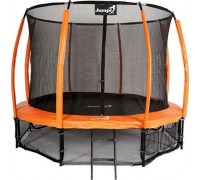 Garden Trampoline Jumpi Garden Maxy Comfort Plus With inner mesh 10 FT 312 cm pomarańczowa