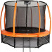 Garden Trampoline Jumpi Garden Maxy Comfort Plus With inner mesh 10 FT 312 cm pomarańczowa