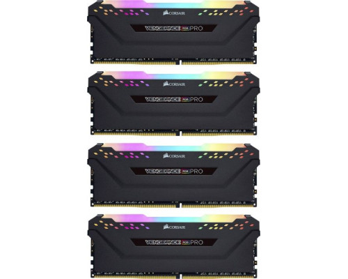 Corsair Vengeance RGB PRO, DDR4, 64 GB, 3600MHz, CL18 (CMW64GX4M4D3600C18)