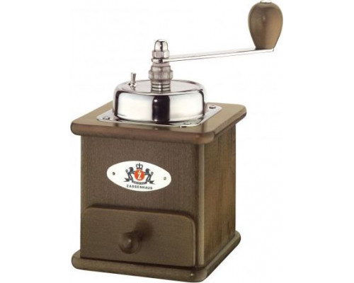 Zassenhaus Młynek Zassenhaus Brasilia do kawy, 12,5x12x20 cm, ciemny