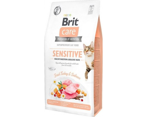 VAFO PRAHS Brit Care Cat Sensitive 400g Healthy Digestion & Delicate Taste Gf