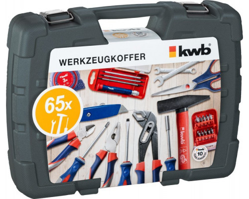 KWB kwb tool case 65-pcs. 370730