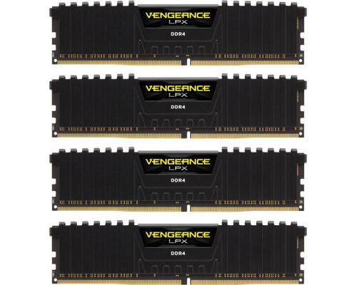 Corsair Vengeance LPX, DDR4, 64 GB, 2666MHz, CL16 (CMK64GX4M4A2666C16)