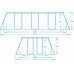 Bestway Frame-Based  Power Steel 404x201cm 18w1 (56721)