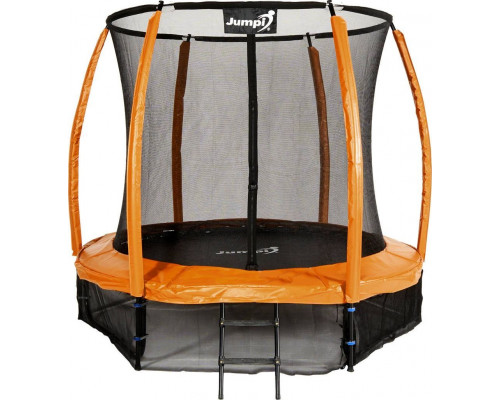 Garden Trampoline Jumpi Garden Maxy Comfort Plus With inner mesh 8.5 FT 252 cm pomarańczowa