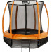 Garden Trampoline Jumpi Garden Maxy Comfort Plus With inner mesh 8.5 FT 252 cm pomarańczowa