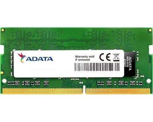 ADATA Premier, SODIMM, DDR4, 8 GB, 2666 MHz, CL19 (AD4S26668G19-SGN)