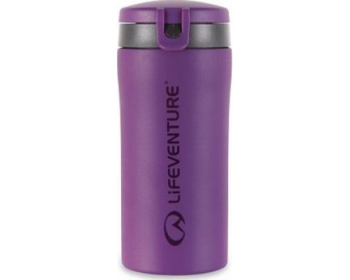 Lifeventure Flip-Top Thermal Mug, Purple
