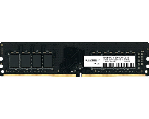 Innovation IT DDR4, 16 GB, 3200MHz, CL16 (Inno16G32002GS)