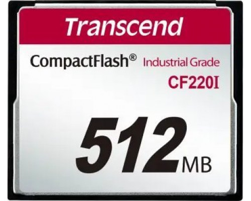 SD  Transcend CF220I Compact Flash 512 MB  (TS512MCF220I)