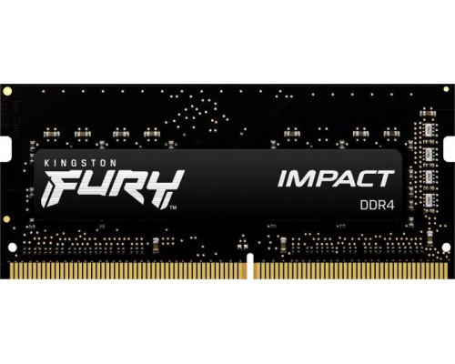 Kingston Fury Impact, SODIMM, DDR4, 8 GB, 3200 MHz, CL20 (KF432S20IB/8)
