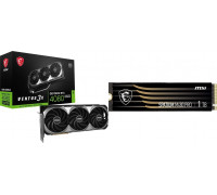 *RTX4080Super MSI GeForce RTX 4080 SUPER 16G VENTUS 3X OC + Spatium M480 Pro 1TB M.2 2280 PCI-E x4 Gen4 NVMe