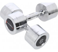 HMS dumbbells CHD06 chrome plated 2 x 6 kg