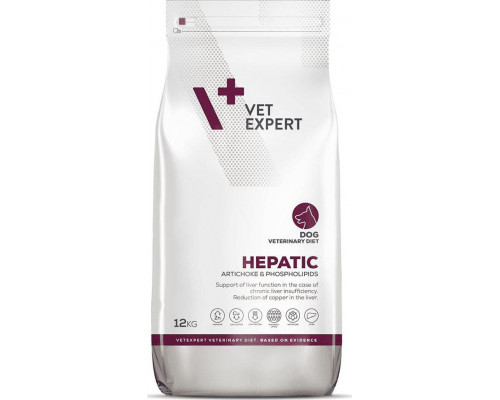 VetExpert 4T Veterinary Diet Hepatic Dog 12kg