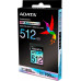 SD  ADATA Extreme SDXC 512 GB Class 10 UHS-I/U3 V30 (ASD512GEX3L1-C)