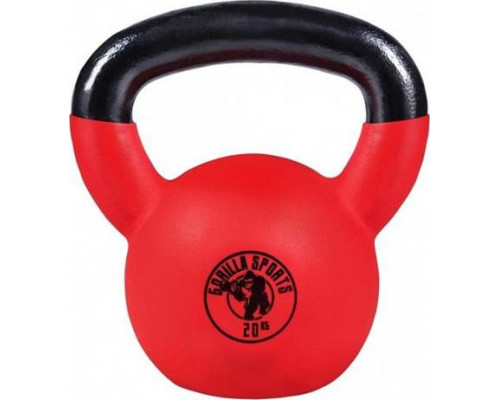 Gorilla Sports rubberized 20 kg