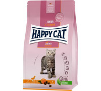 Happy Cat Junior Farm Duck, sucha karma, dla kociąt w wieku 4-12 mies, kaczka, bezzbożowa, 1,3 kg, worek