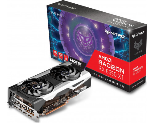 *RX6650XT Sapphire Nitro+ Radeon RX 6650 XT Gaming OC 8GB GDDR6 (11319-01-20G)