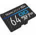 SD  TeamGroup Go MicroSDXC 64 GB Class 10 UHS-I/U3 V30 (TGUSDX64GU303)