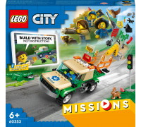 LEGO City Misje ratowania dzikich zwierząt (60353)