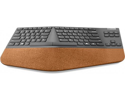 Lenovo Lenovo Keyboard Go Split US Euro, Grey, Wireless, USB, Scissors switch keys