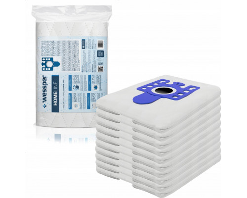 Wessper Bags 10x do Miele 3D Complete C3, C2, Classic C1
