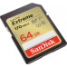 SD  SanDisk Extreme SDXC 64 GB Class 10 UHS-I/U3 V30 (SDSDXV2-064G-GNCIN)