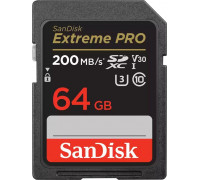 SD  SanDisk Extreme PRO SDXC 64 GB Class 10 UHS-I/U3 V30 (SDSDXXU-064G-GN4IN)