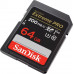 SD  SanDisk Extreme PRO SDXC 64 GB Class 10 UHS-I/U3 V30 (SDSDXXU-064G-GN4IN)