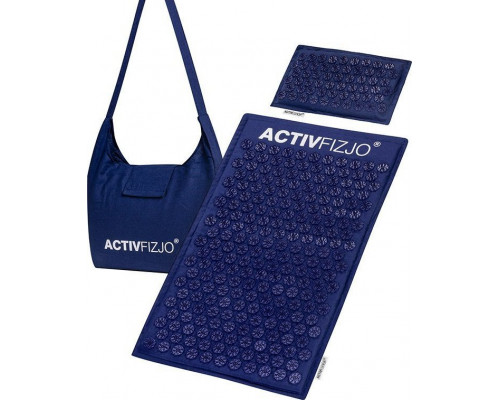 Activeshop Akupresūras paklājs ACTIVFIZJO PREMIUM dabīgs granāts ar spilvenu