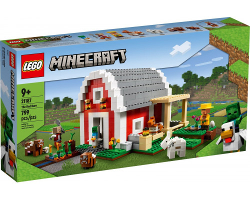 LEGO Minecraft Czerwona stodoła (21187)