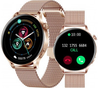 Smartwatch Rubicon RNCE81 Różowe gold  (RNCE81)