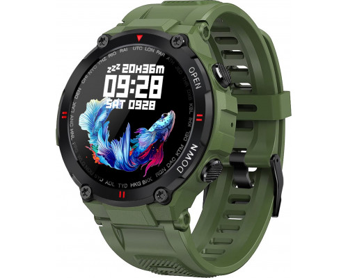 Smartwatch Gravity GT7-3 Green  (GT7-3)