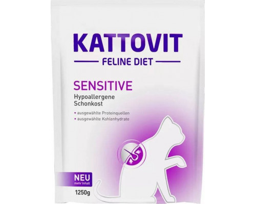 Kattovit Kattovit Sensitive 1250g karma sucha